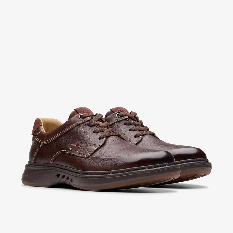 Clarks Un Briley Lace Marrones | CLKS-84375