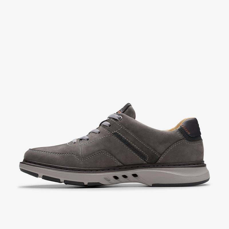 Clarks Un Briley Vibe Gris Oscuro | CLKS-84346