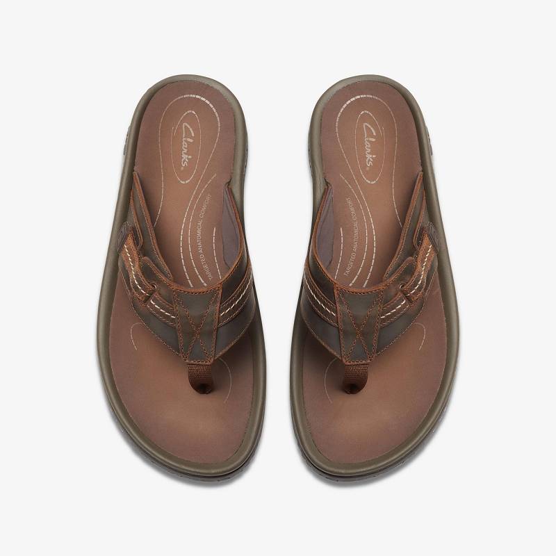 Clarks WESLEY SUN Marrones | CLKS-84214