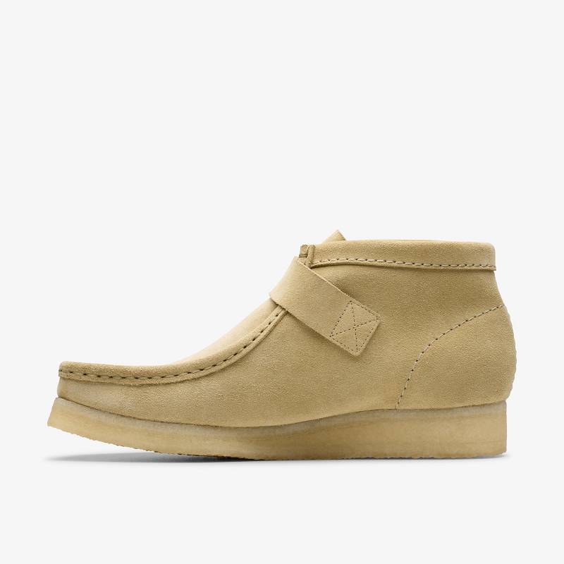 Clarks Walla Boot Buckle Beige | CLKS-85609