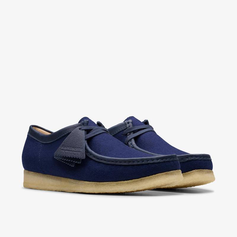 Clarks Wallabee Azul Marino | CLKS-84510