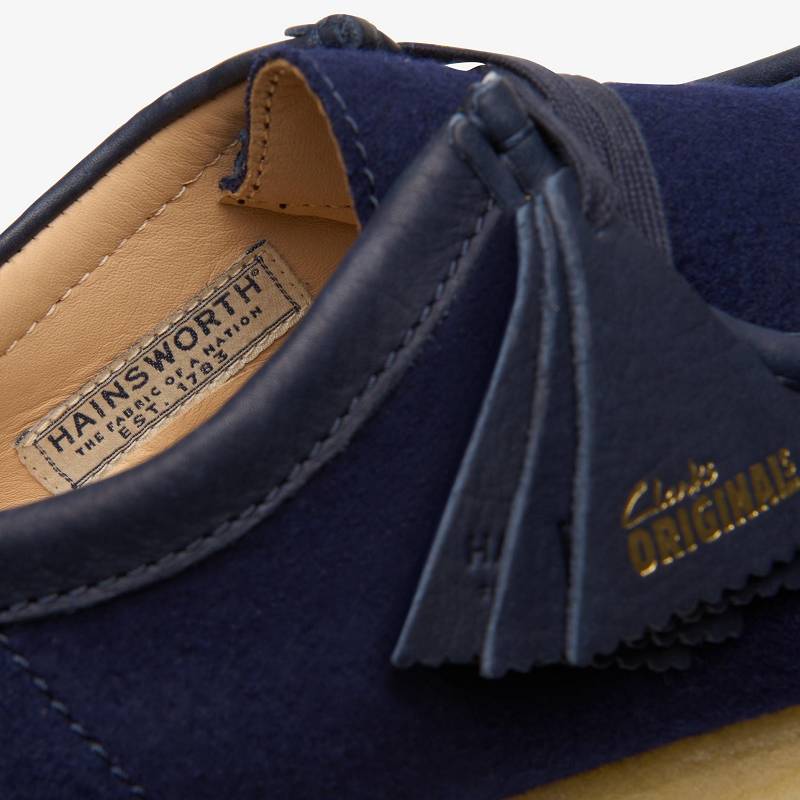 Clarks Wallabee Azul Marino | CLKS-84510