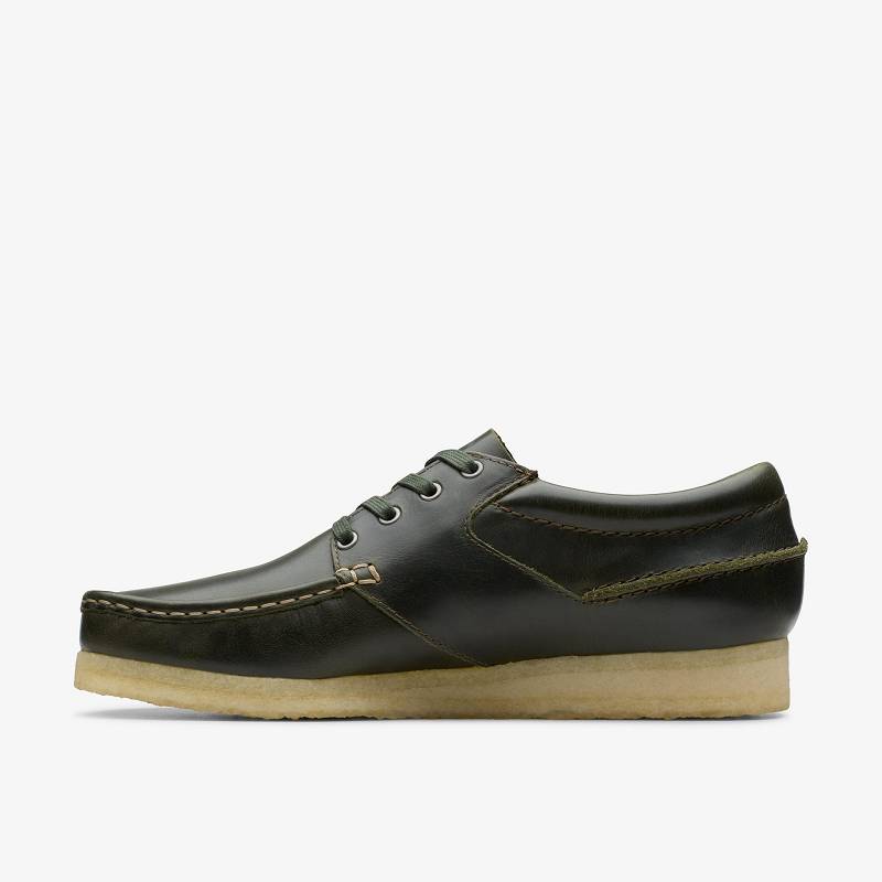 Clarks Wallabee Boat Verde | CLKS-84500