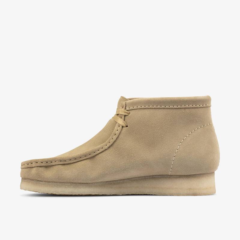 Clarks Wallabee Boot Beige | CLKS-84488