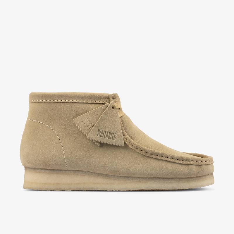 Clarks Wallabee Boot Beige | CLKS-84488