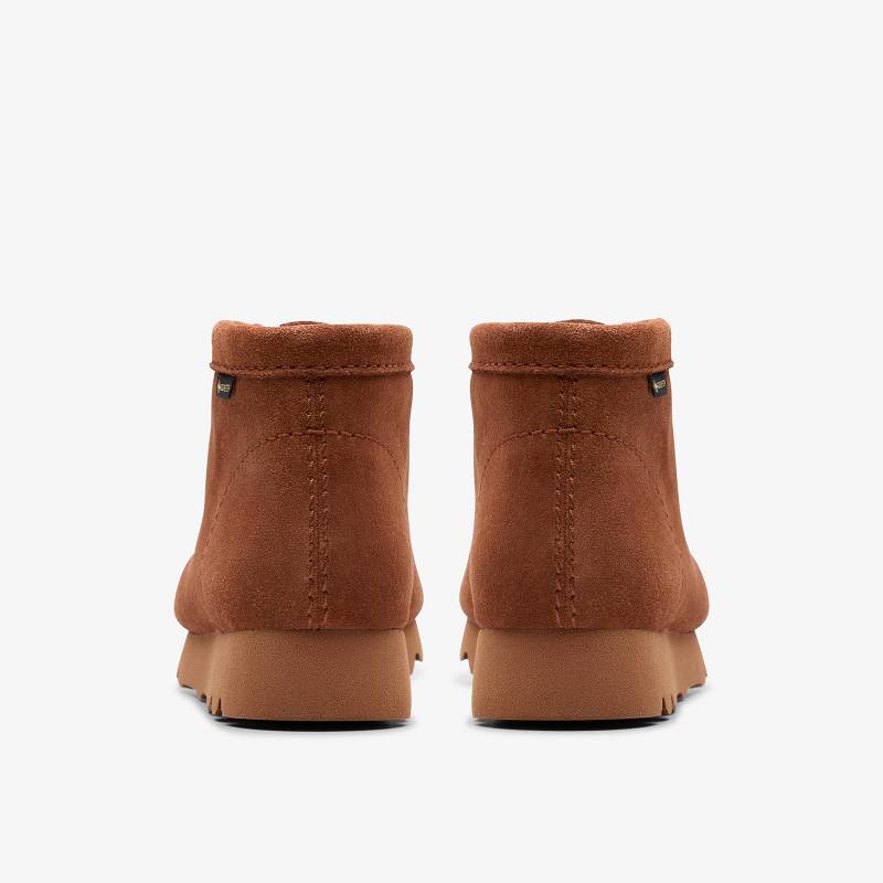 Clarks Wallabee Boot Gore-Tex Camel | CLKS-85615