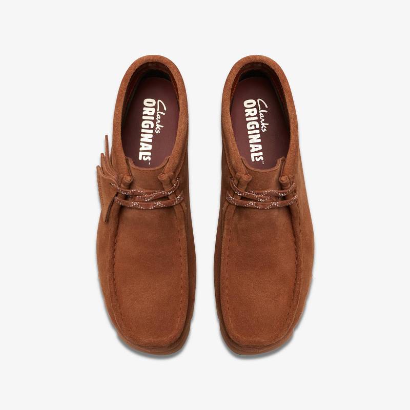 Clarks Wallabee Boot Gore-Tex Camel | CLKS-85615