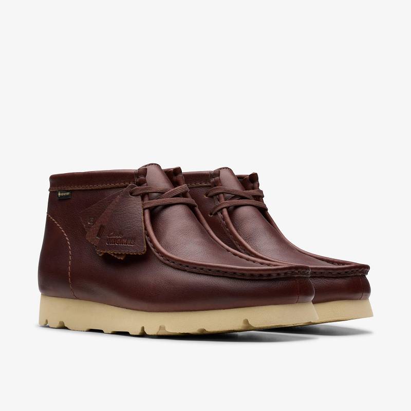 Clarks Wallabee Boot Gore-Tex Marrones | CLKS-84517