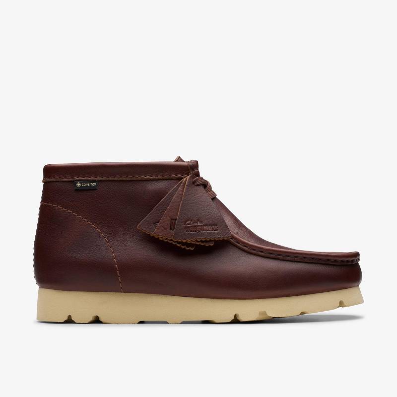 Clarks Wallabee Boot Gore-Tex Marrones | CLKS-84517