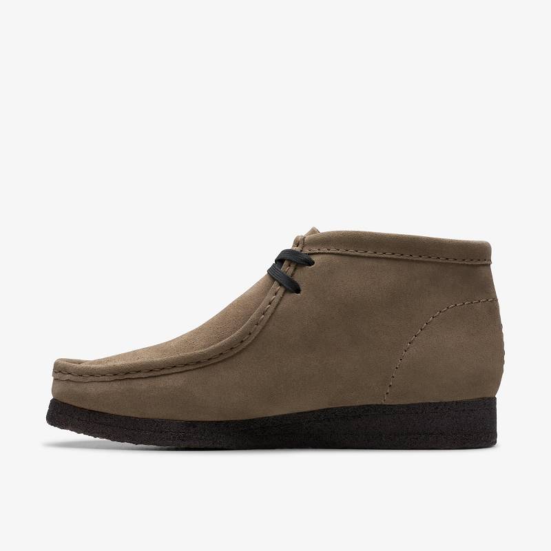 Clarks Wallabee Boot Gris Oscuro | CLKS-84498