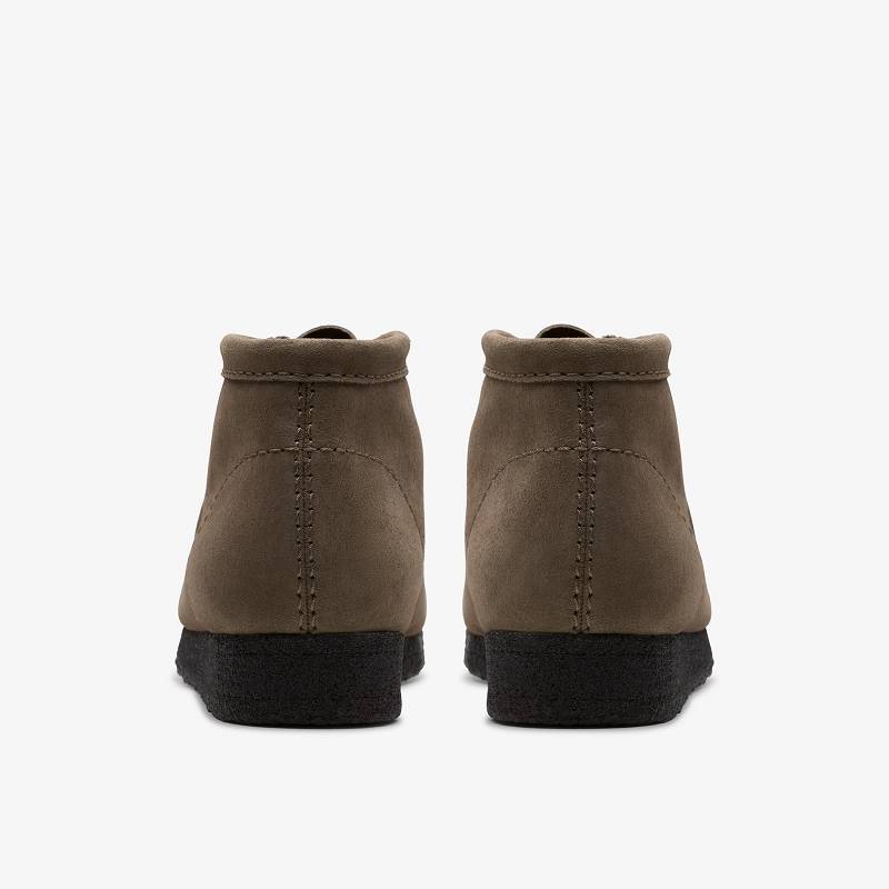 Clarks Wallabee Boot Gris Oscuro | CLKS-84498