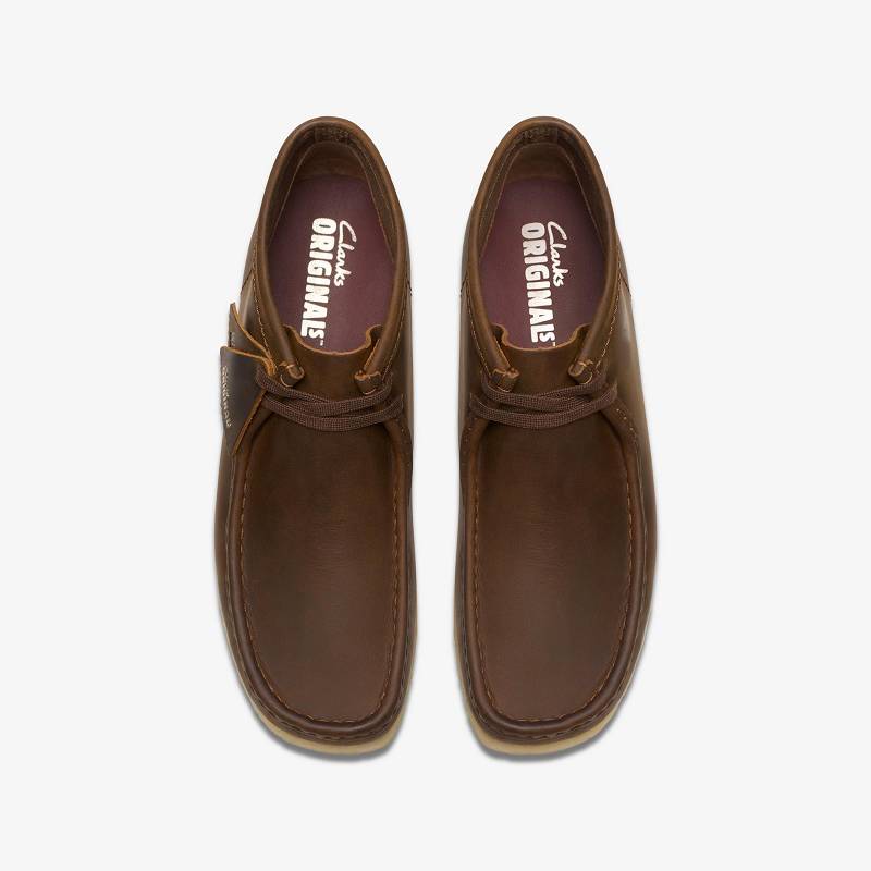 Clarks Wallabee Boot Marrones | CLKS-84484