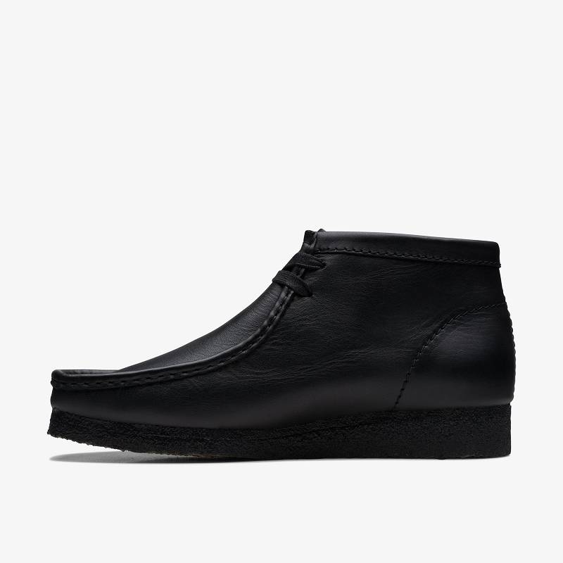 Clarks Wallabee Boot Negras | CLKS-84486