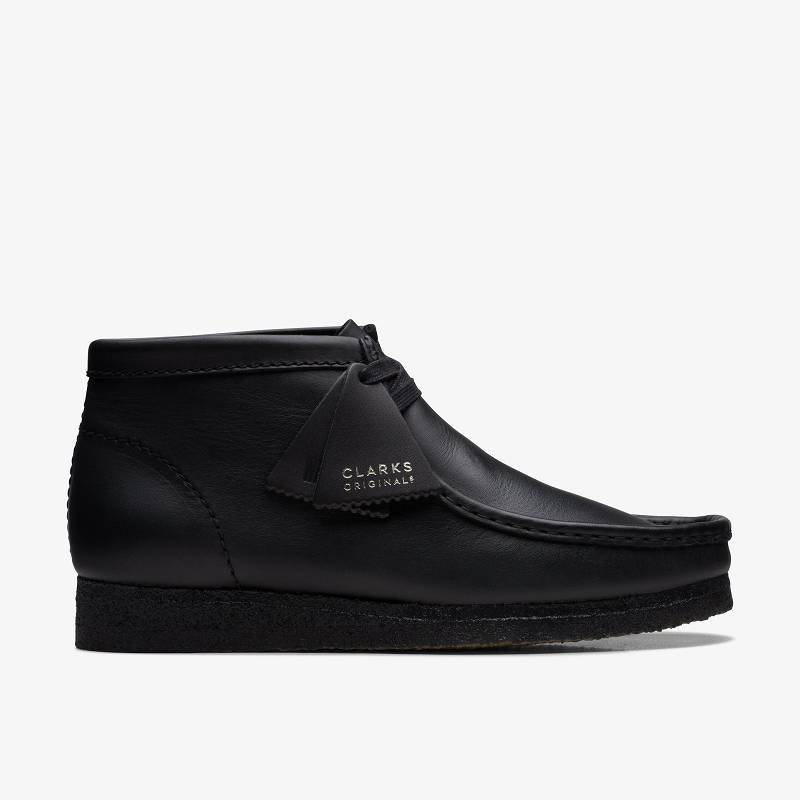 Clarks Wallabee Boot Negras | CLKS-84486