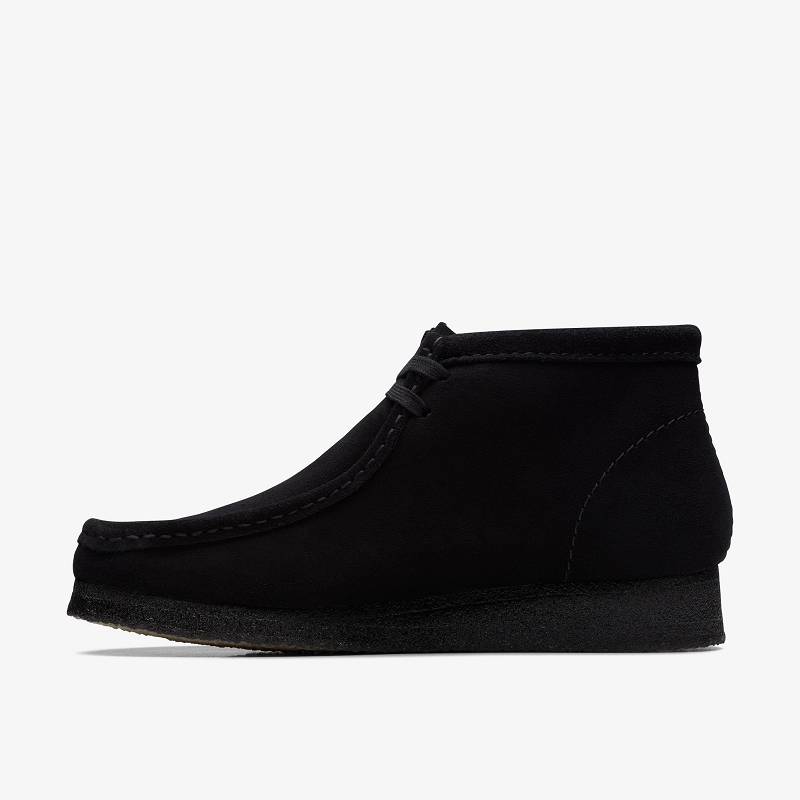 Clarks Wallabee Boot Negras | CLKS-84495