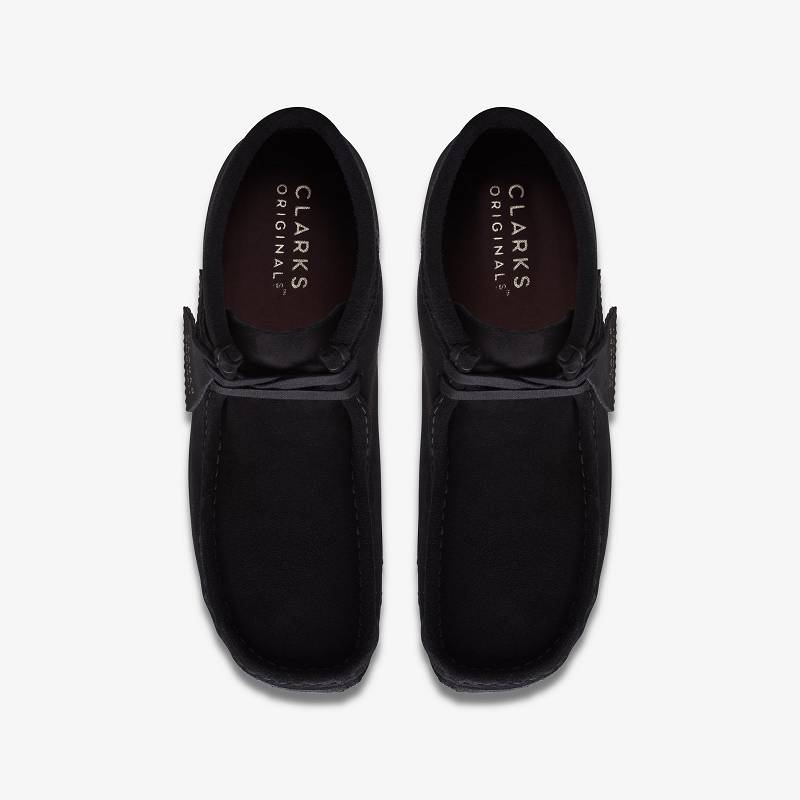 Clarks Wallabee Boot Negras | CLKS-84495