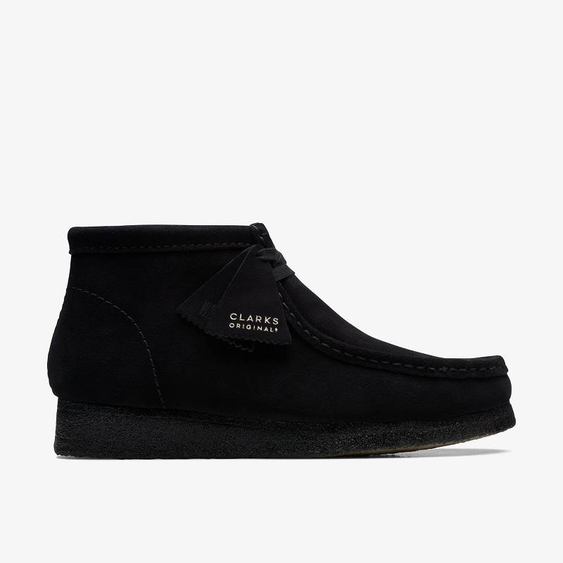 Clarks Wallabee Boot Negras | CLKS-84495