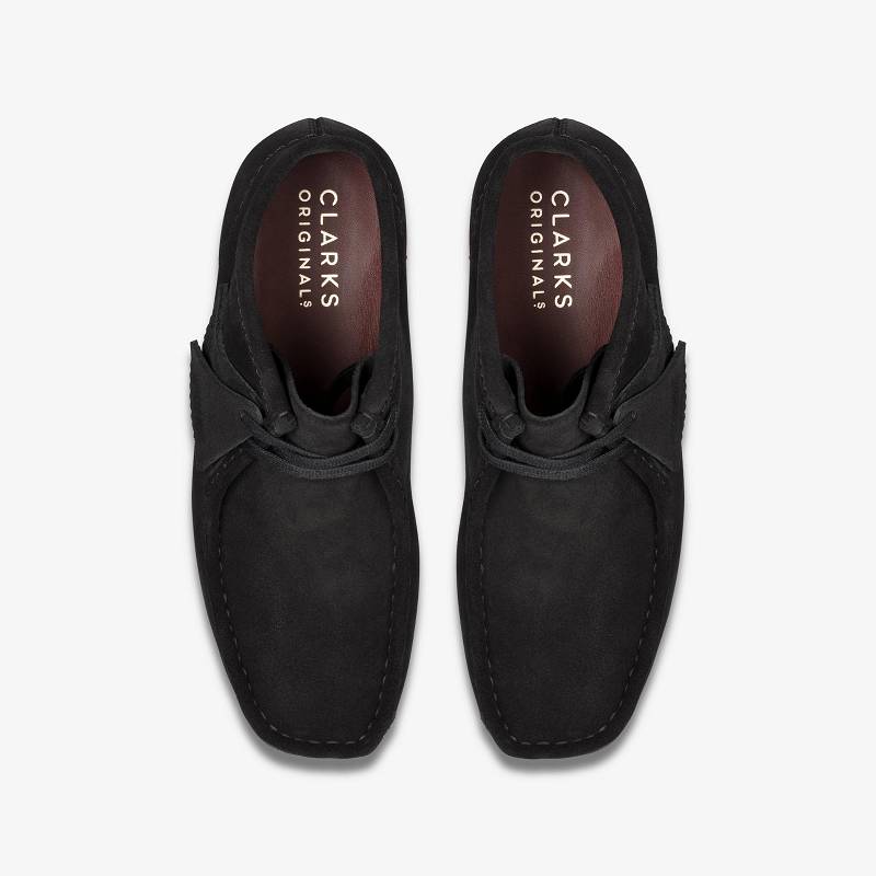 Clarks Wallabee Boot Negras | CLKS-85551