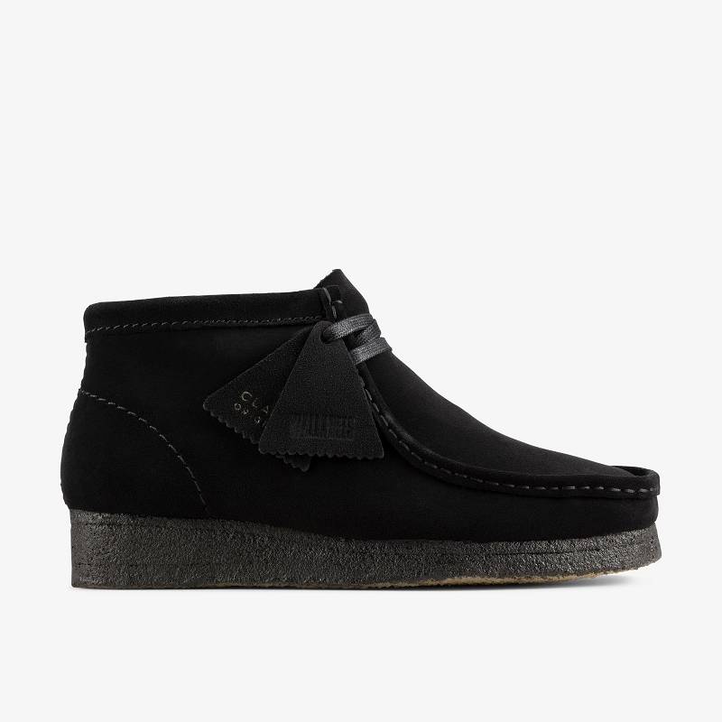 Clarks Wallabee Boot Negras | CLKS-85551