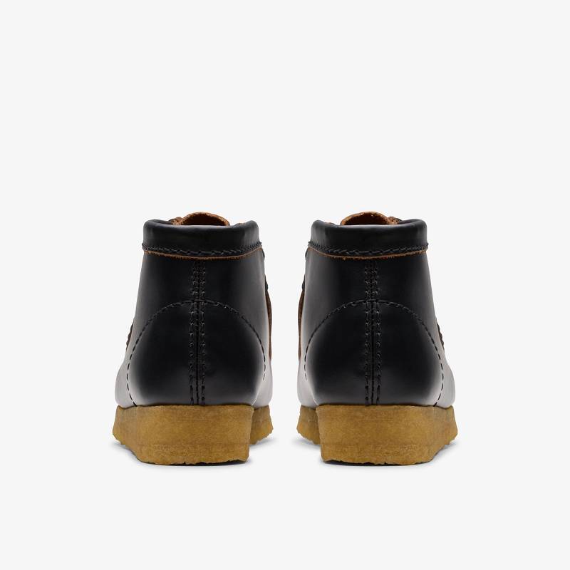 Clarks Wallabee Boot Negras | CLKS-85552