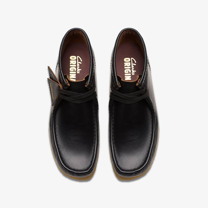 Clarks Wallabee Boot Negras | CLKS-85552