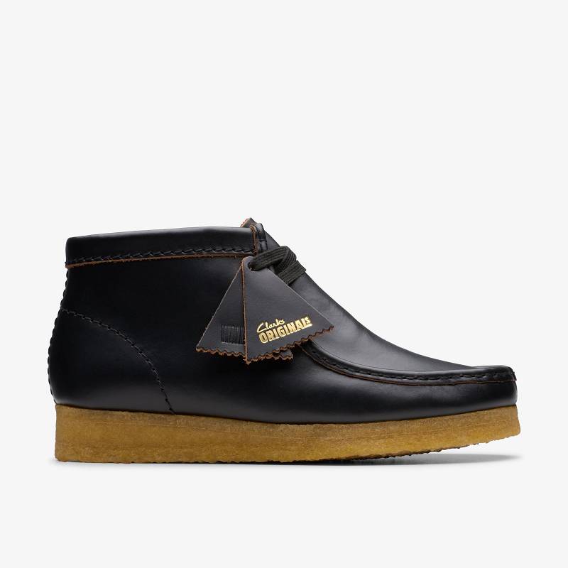 Clarks Wallabee Boot Negras | CLKS-85552