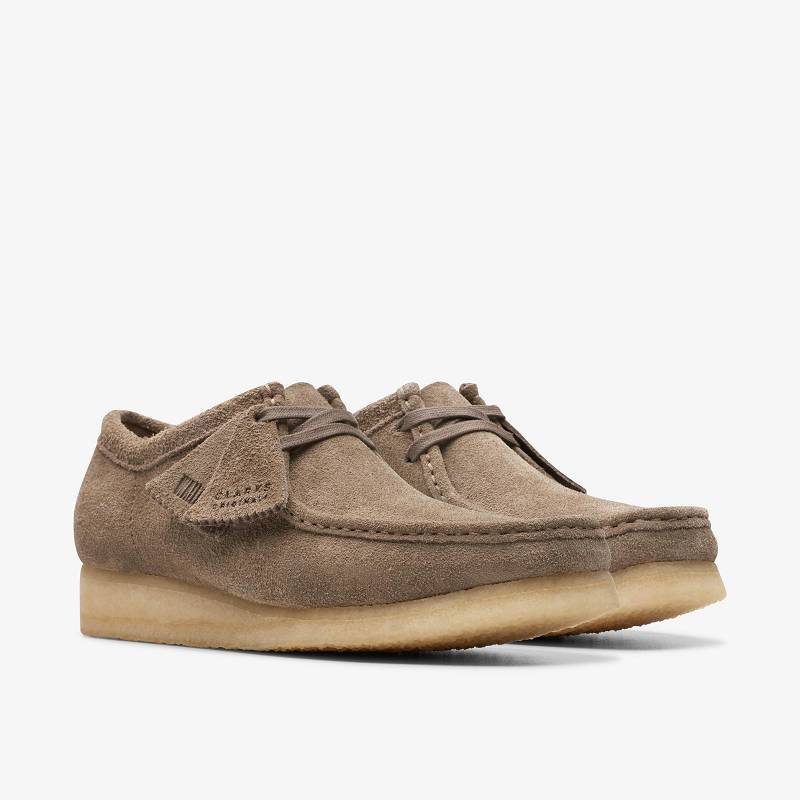 Clarks Wallabee Gris Oscuro | CLKS-84479