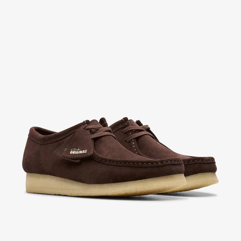 Clarks Wallabee Marrones Oscuro | CLKS-84480