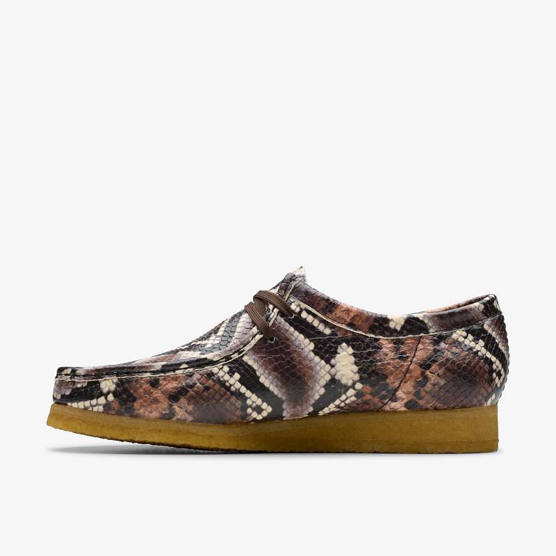 Clarks Wallabee Marrones Serpent | CLKS-84512