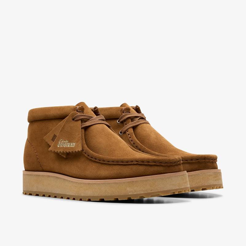 Clarks Wallabee Scout Marrones | CLKS-85606