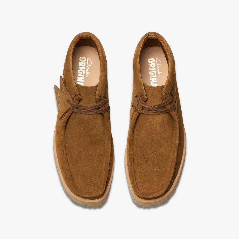 Clarks Wallabee Scout Marrones | CLKS-85606