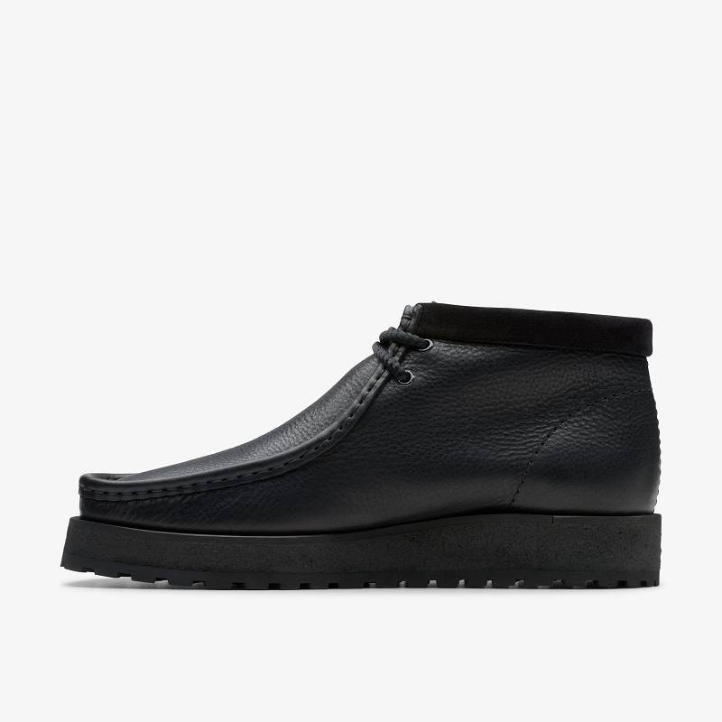 Clarks Wallabee Scout Negras | CLKS-84489