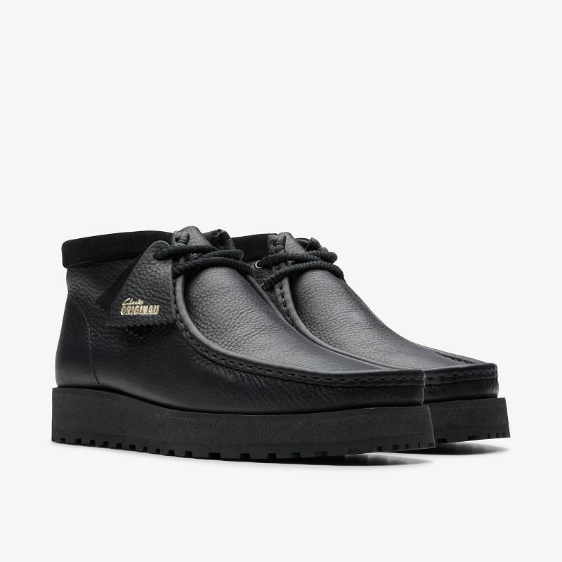 Clarks Wallabee Scout Negras | CLKS-84489