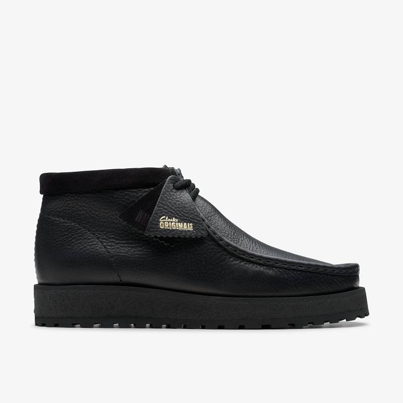 Clarks Wallabee Scout Negras | CLKS-84489