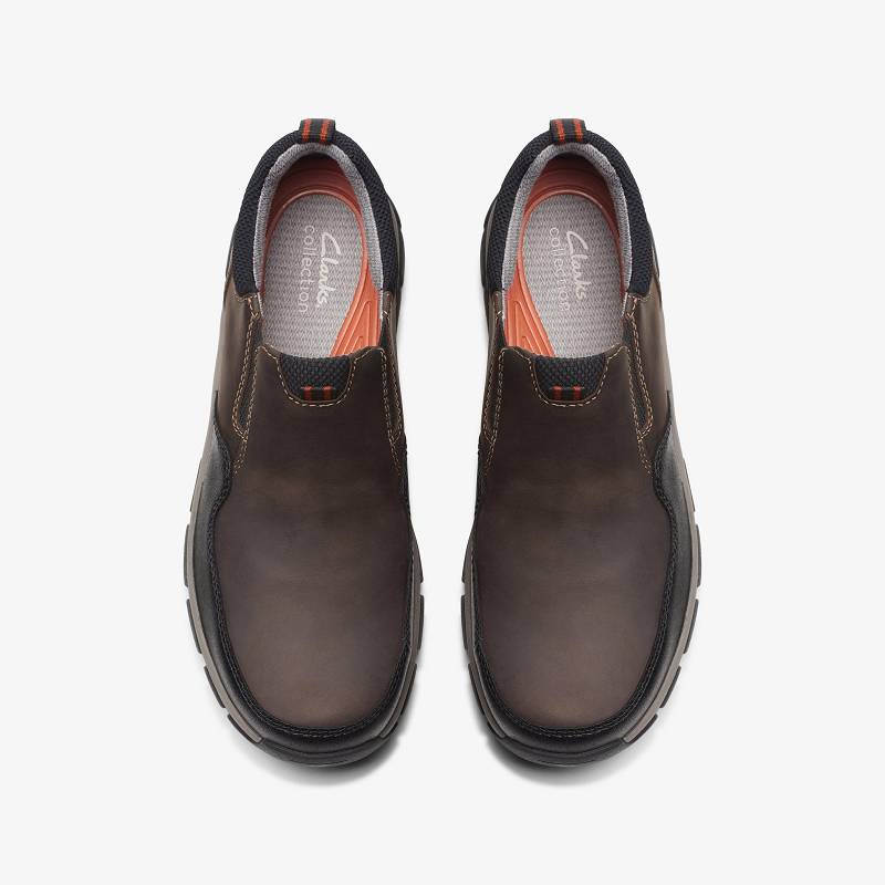 Clarks Walpath Step Marrones Oscuro | CLKS-84290