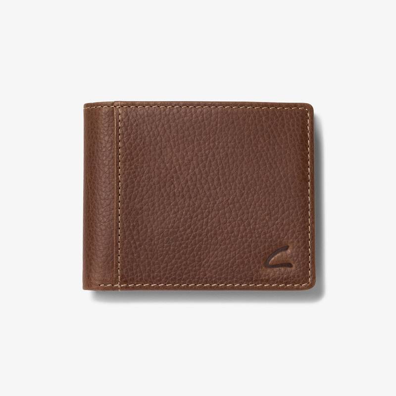 Clarks Weathered Pebble Slimfold Wallet Marrones | CLKS-84163