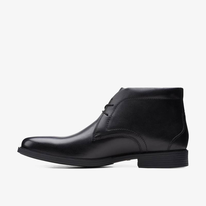 Clarks Whiddon Mid Negras | CLKS-84452