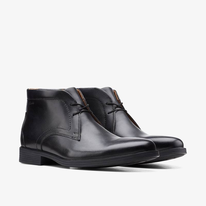 Clarks Whiddon Mid Negras | CLKS-84452