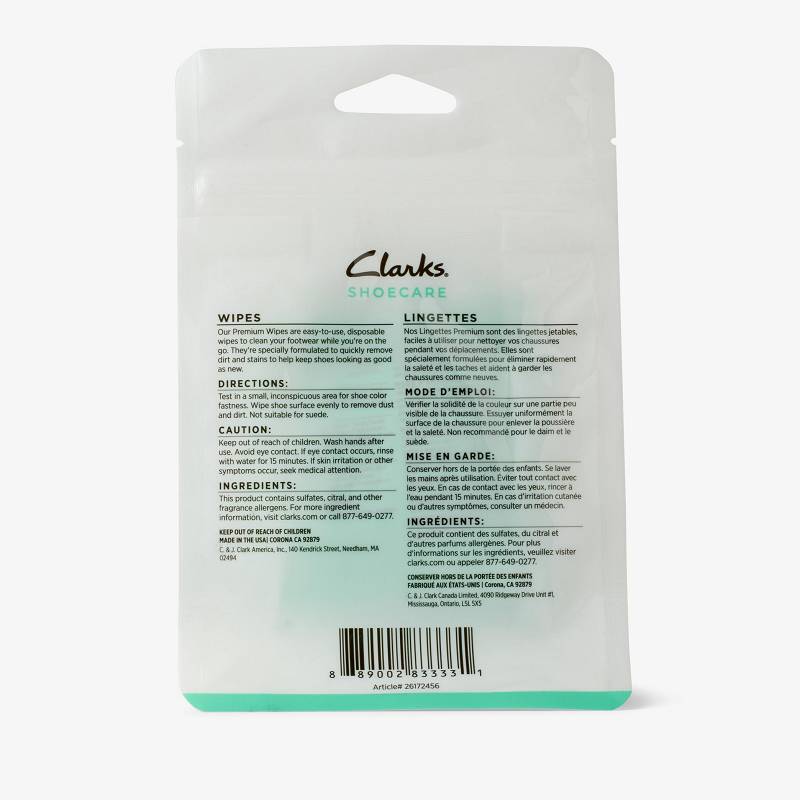 Clarks Wipes 5 Pack | CLKS-84157